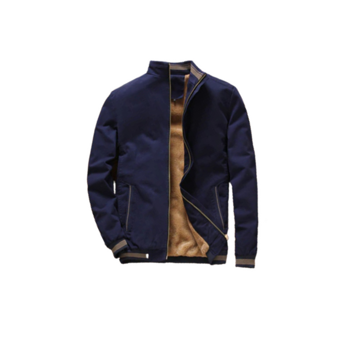 Outwear Fleece Thick Warm Windbreaker Jacket For Men