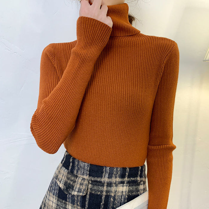 Women Pullover Turtleneck Sweaters