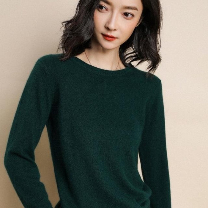 Solid Colors Spring Winter Wool Sweater