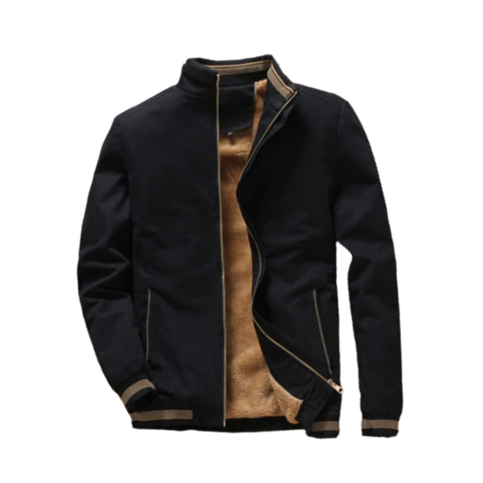 Outwear Fleece Thick Warm Windbreaker Jacket For Men