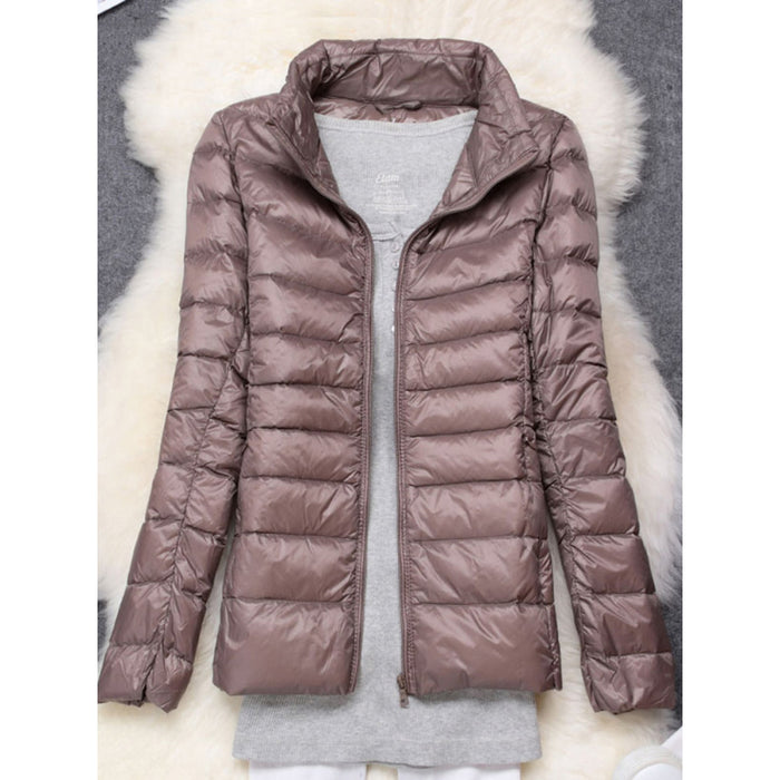 Winter Women Ultralight Thin Down Jacket