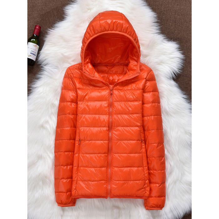 Winter Women Ultralight Thin Down Jacket