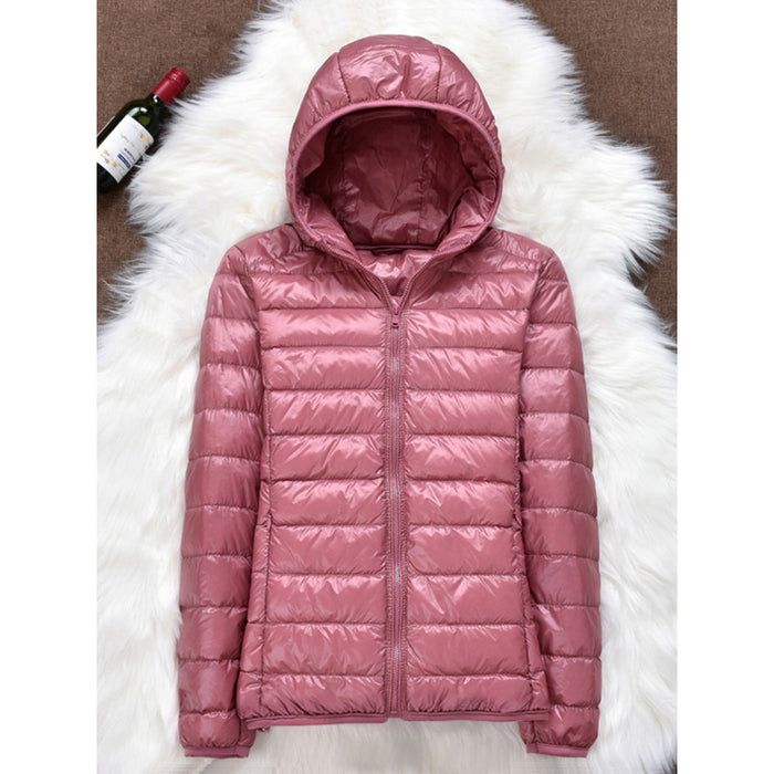 Winter Women Ultralight Thin Down Jacket