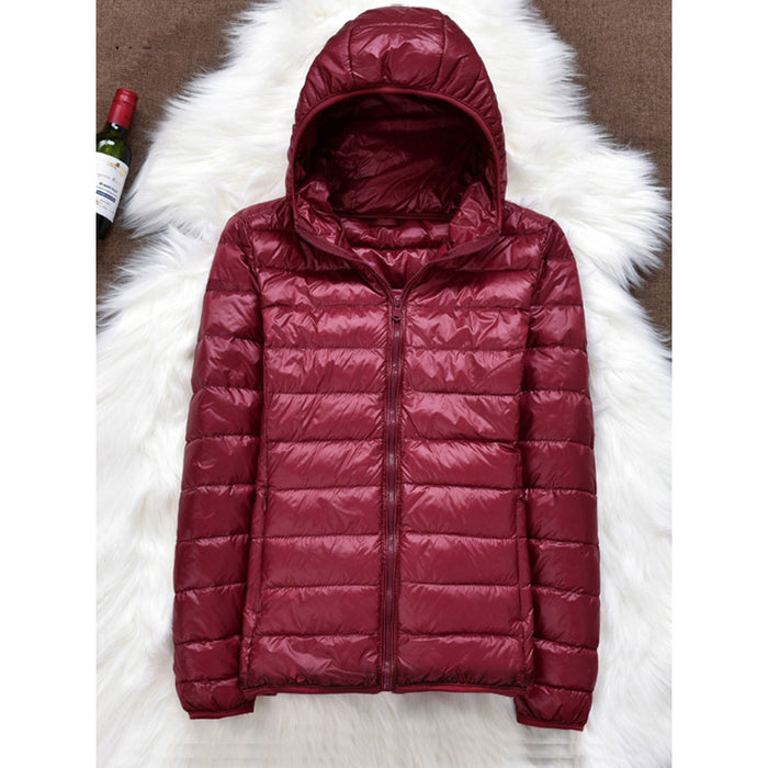 Winter Women Ultralight Thin Down Jacket