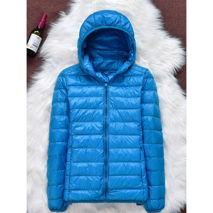 Winter Women Ultralight Thin Down Jacket