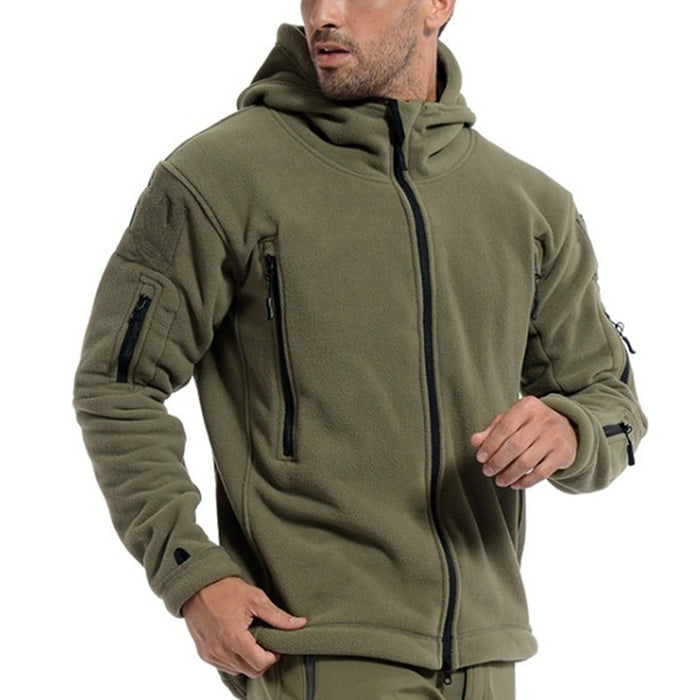 Military Winter Thermal Fleece Tactical Men Jacket